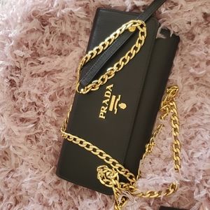 Gorgeous Prada wallet on chain